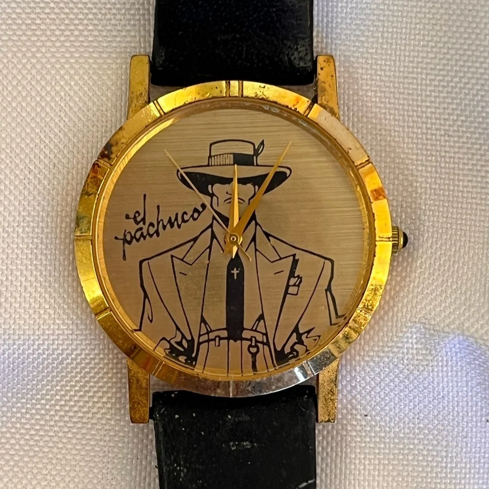 'El Pachuco' Cool Retro Vintage Watch - Picture 1 of 3